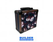 Cotton Pattern Cosmetic Briefcase