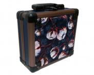 Cotton Pattern Cosmetic Briefcase