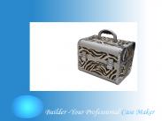 Top Open Case (White Zebra)