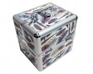 Feather Top Opening Cosmetic Case